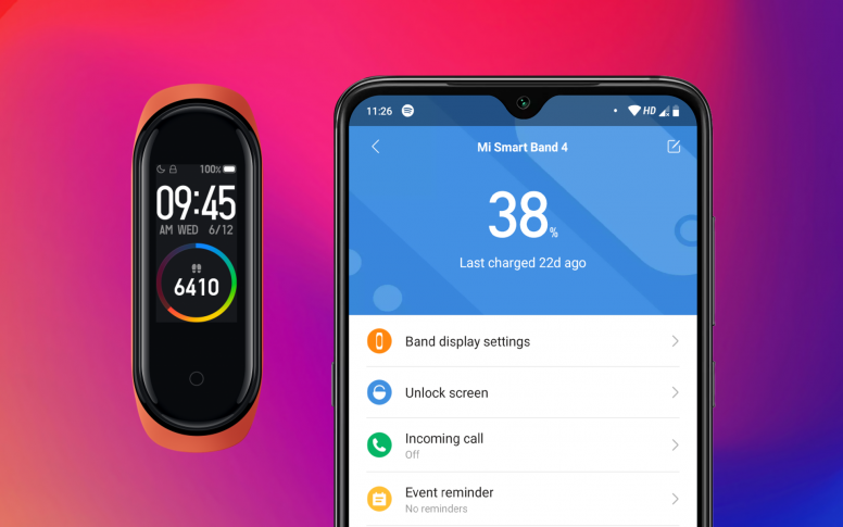 Mi smart band приложение