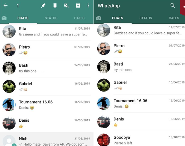 Whatsapp hide archived chats