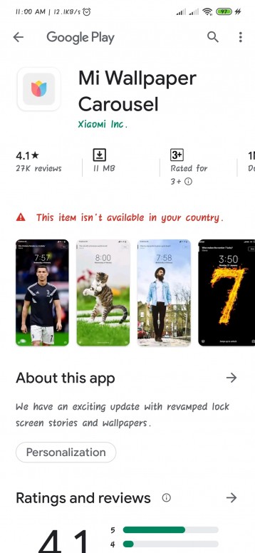 why wallpaper carousel is not working in my redmi note 8 - MIUI ROM - Xiaomi  Community - Xiaomi