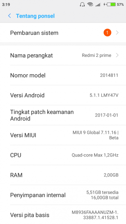 miui 10 for redmi 2 prime