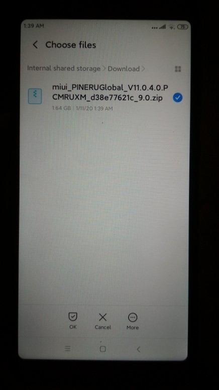 Xiaomi 9a прошивка
