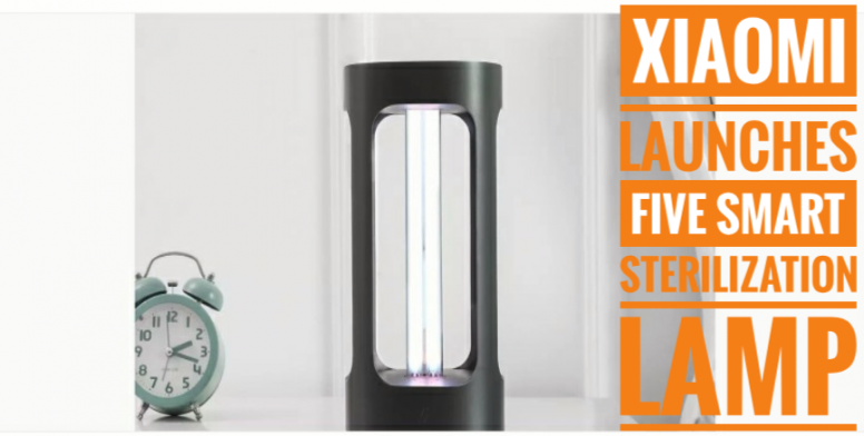 five smart sterilization light