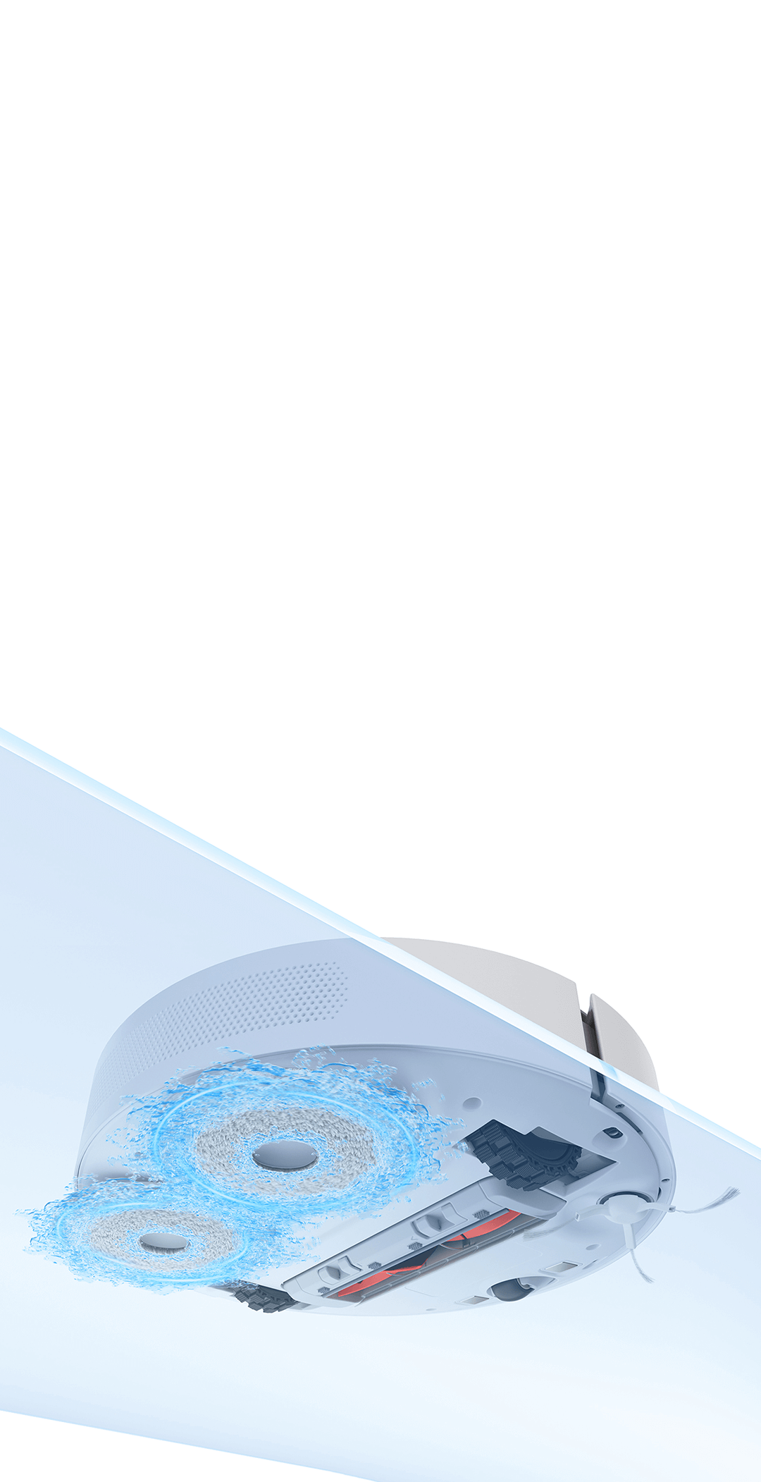 Xiaomi Robot Vacuum S10+, 4000Pa Potente ventilador de succión, trapeador a  presión con humedad constante, soporta patrones de limpieza