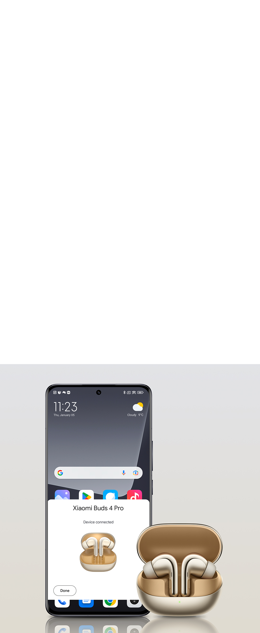 Xiaomi Buds 4 Pro - ANC (48 dB) - True Wireless