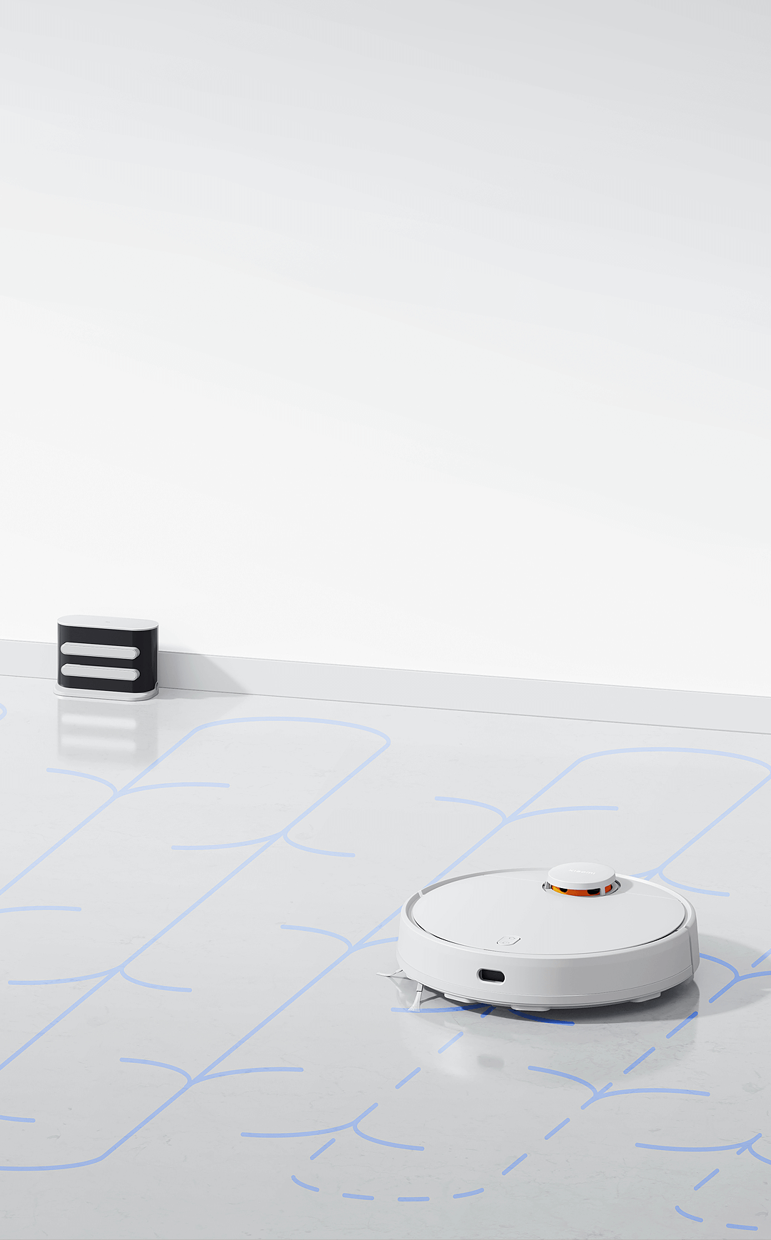 Robot aspirador  Xiaomi Robot Vacuum S12, 45W, WiFi, Autonomía