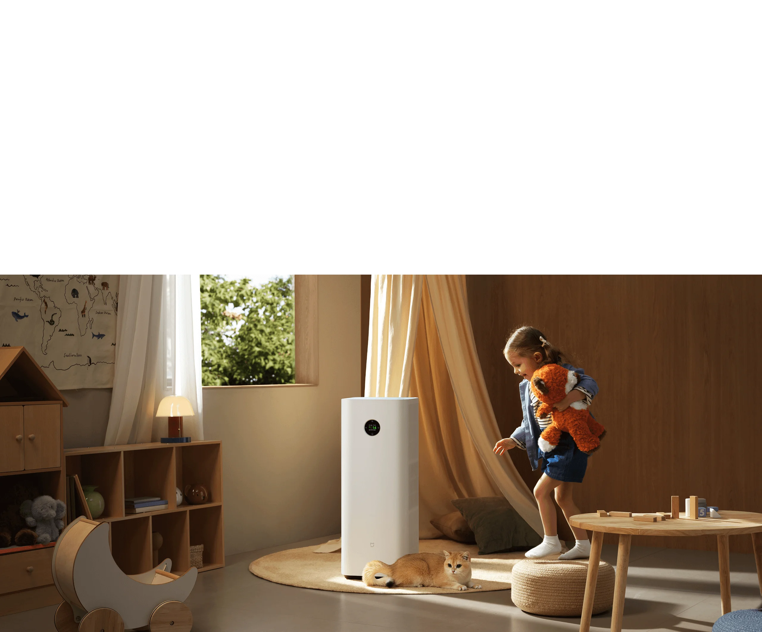 استفاده از Xiaomi Mijia Air Purifier Max در اتاق کودک
