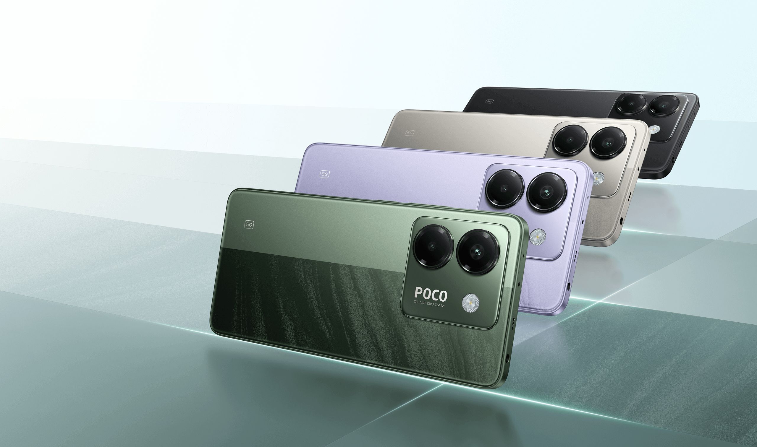 POCO M7 Pro 5G dengan pilihan warna