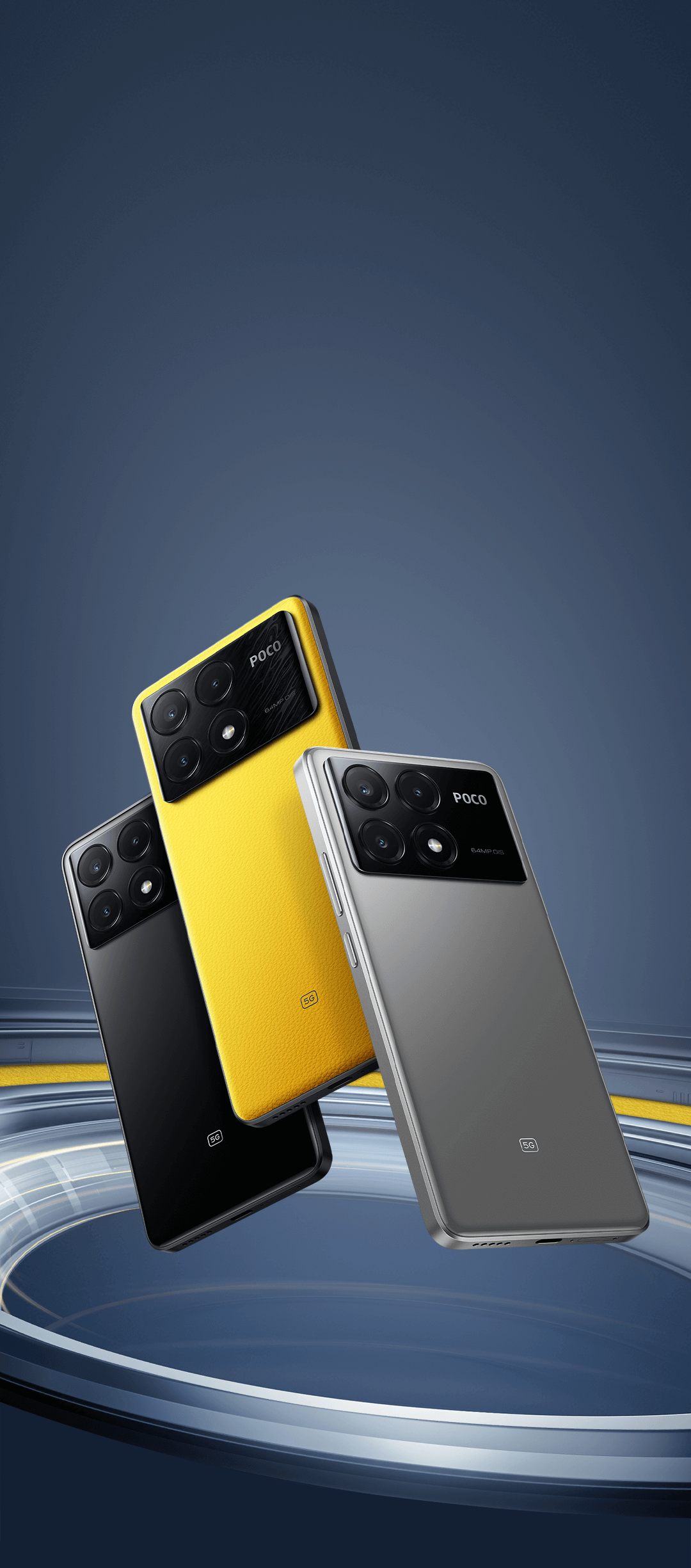 Smartphone xiaomi poco x6 pro 8gb - 256gb - 6.67' - 5g - gris