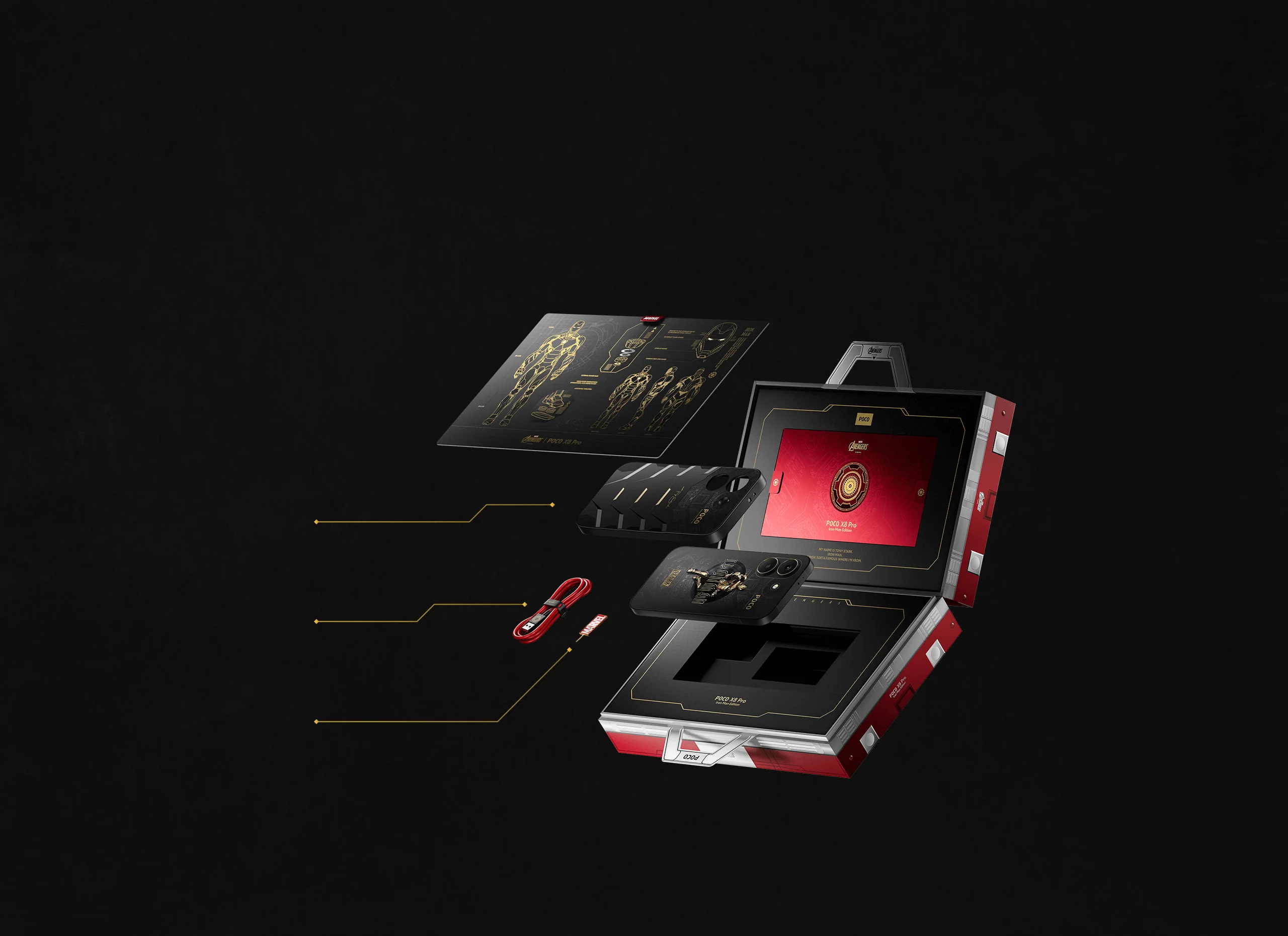 POCO X8 Pro Iron Man Edition