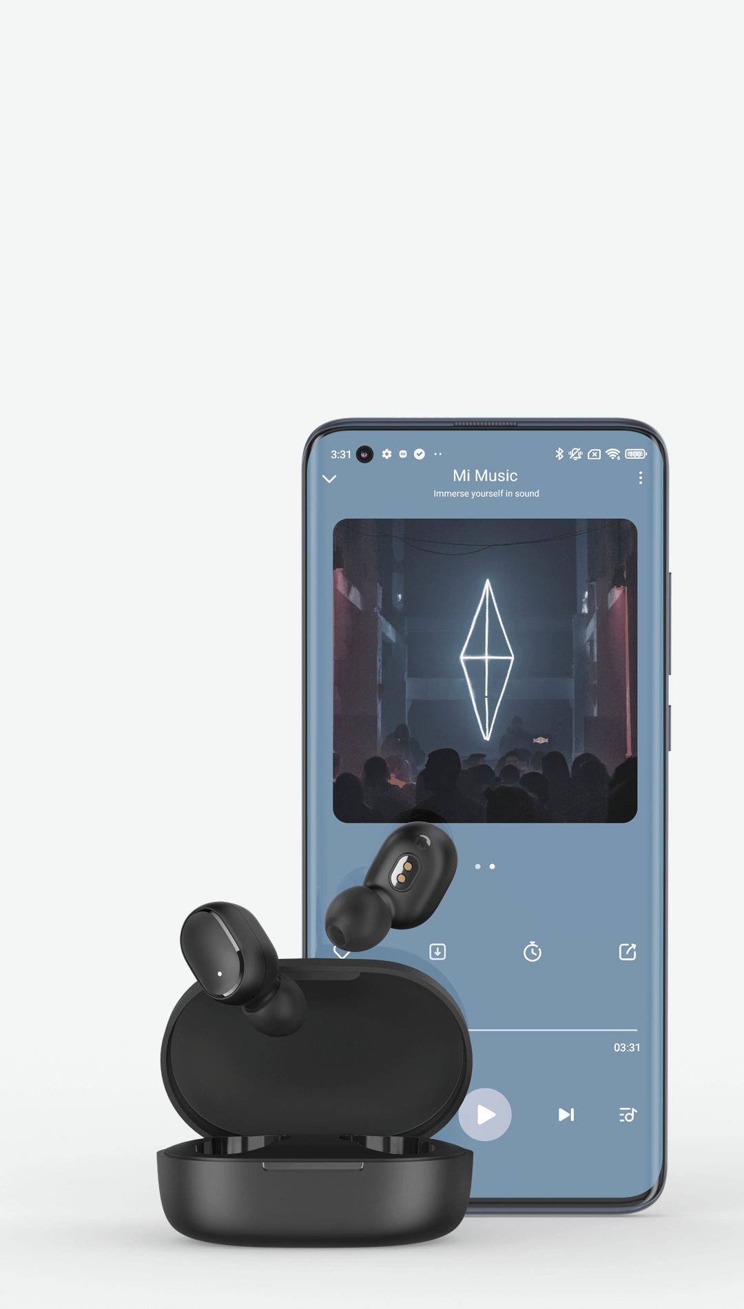 Xiaomi Redmi Buds Essential - Auriculares Bluetooth - Negro