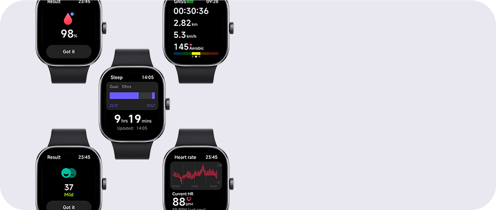 Xiaomi Redmi Watch 4 - Llamadas Bluetooth, Pantalla AMOLED de 1,97”,  Monitor de frecuencia cardíaca, hasta 18 días de autonomía, negro (Versión  ES) : : Electrónica
