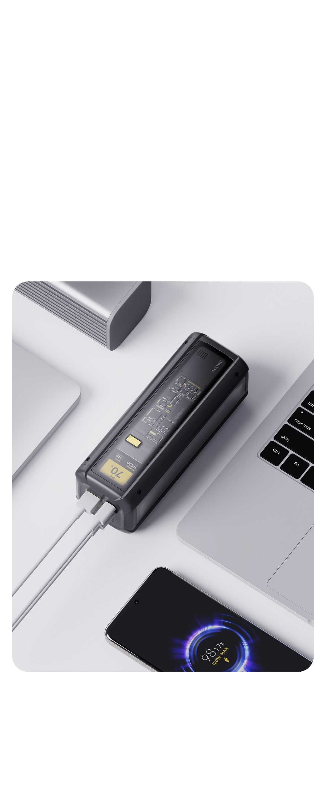 Xiaomi 212W HyperCharge Power Bank 25000 - Xiaomi Japan