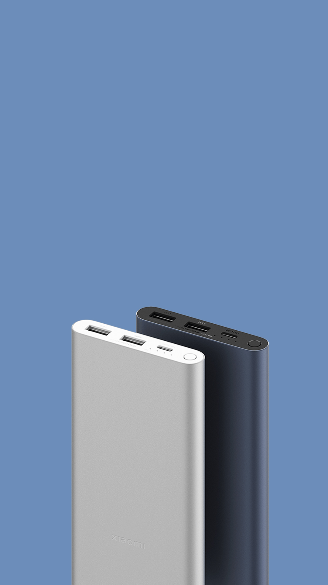 Rapid 3-in-1 10,000-mAh Fast Charging Power Bank with Built-In Cables -  Personalization Available