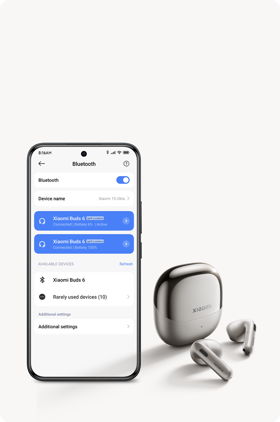 Xiaomi Buds 6 | Xiaomi 日本 | すべての仕様と機能