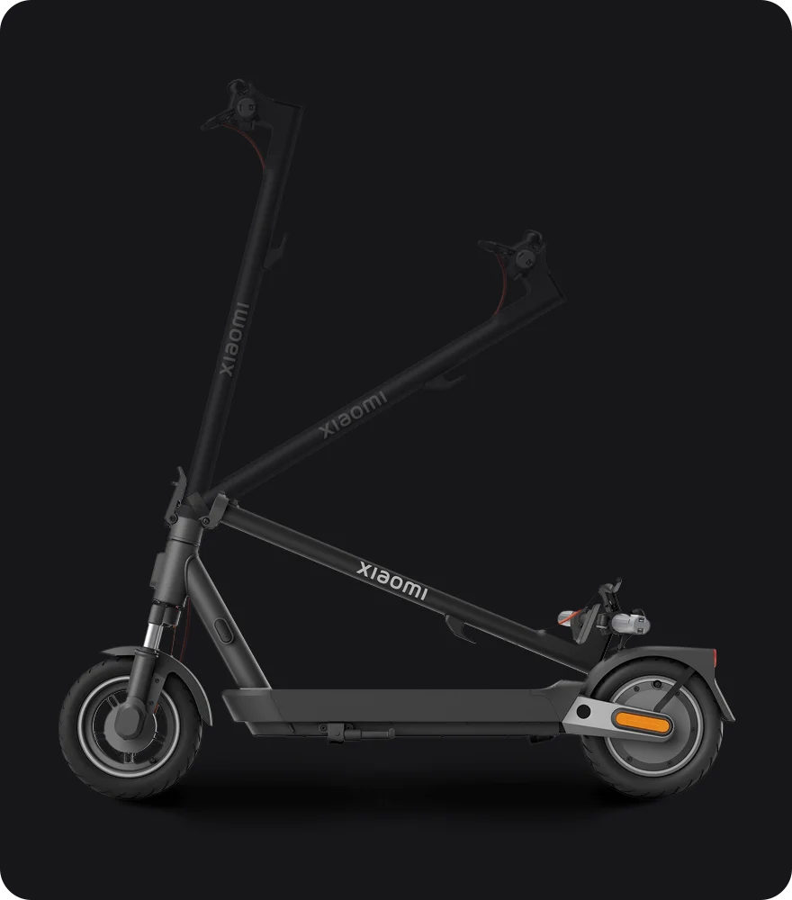 Detalhe técnico do Patinete elétrico Xiaomi 5 Pro