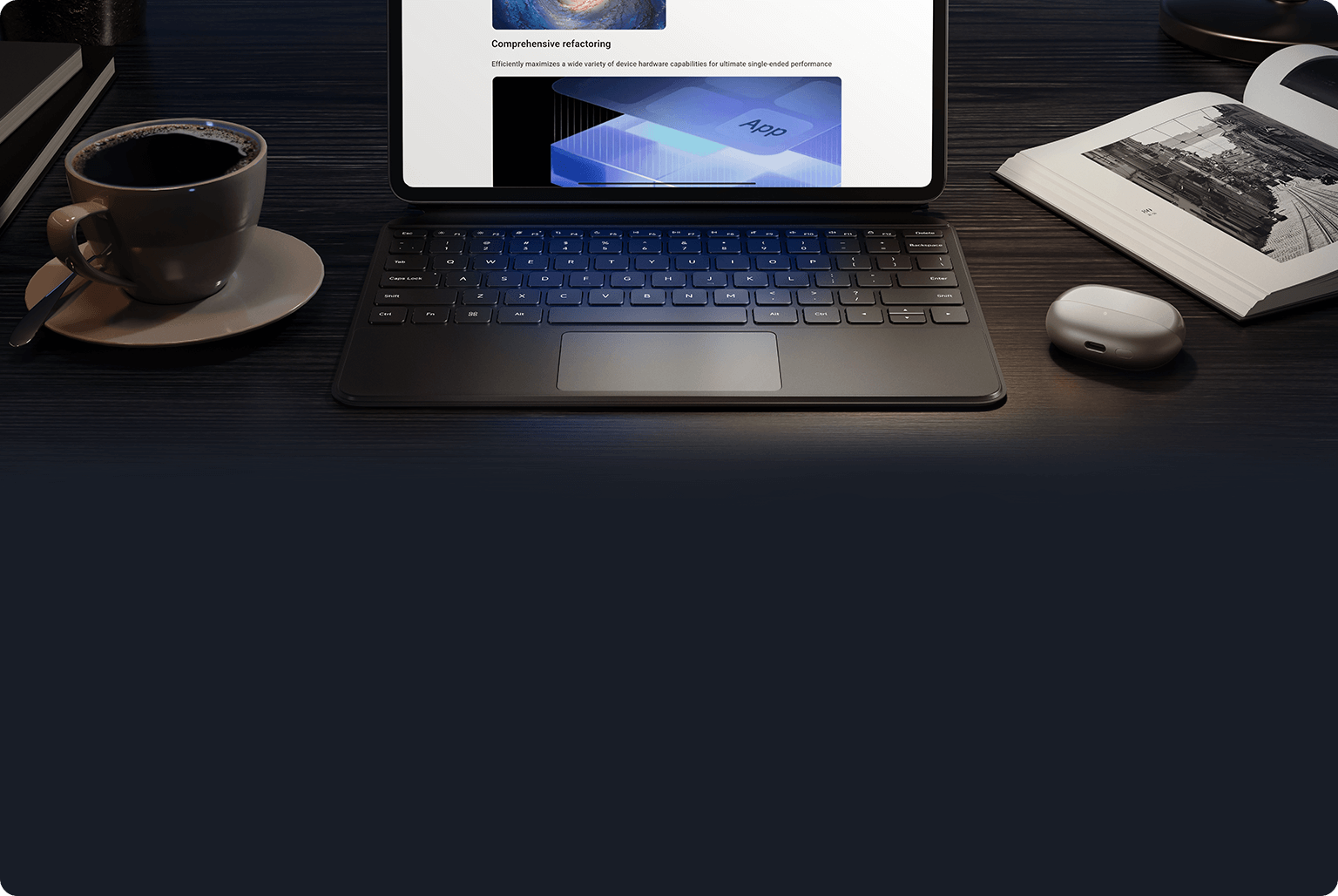 Xiaomi Pad 6s Pro Touchpad Keyboard