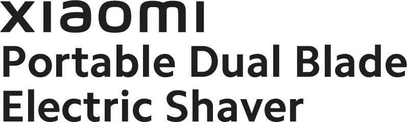 Xiaomi Portable Dual Blade Electric Shaver