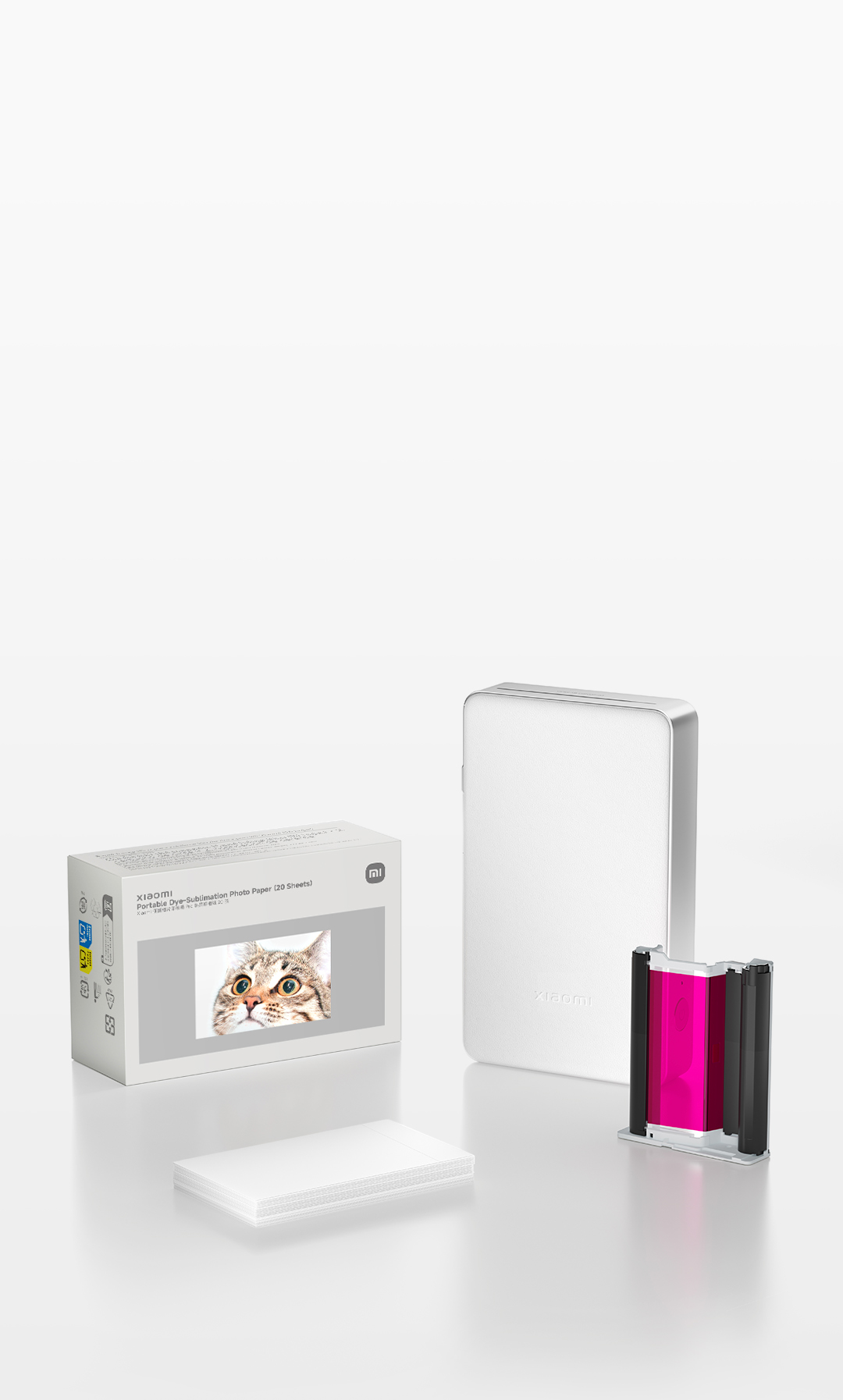 Mi ポータブルフォトプリンター ＋ 専用フォトペーパー Mi ポータブル フォトプリンターフォトフィルム - Xiaomi Japan