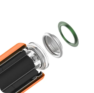 Sealing ring with modified materials