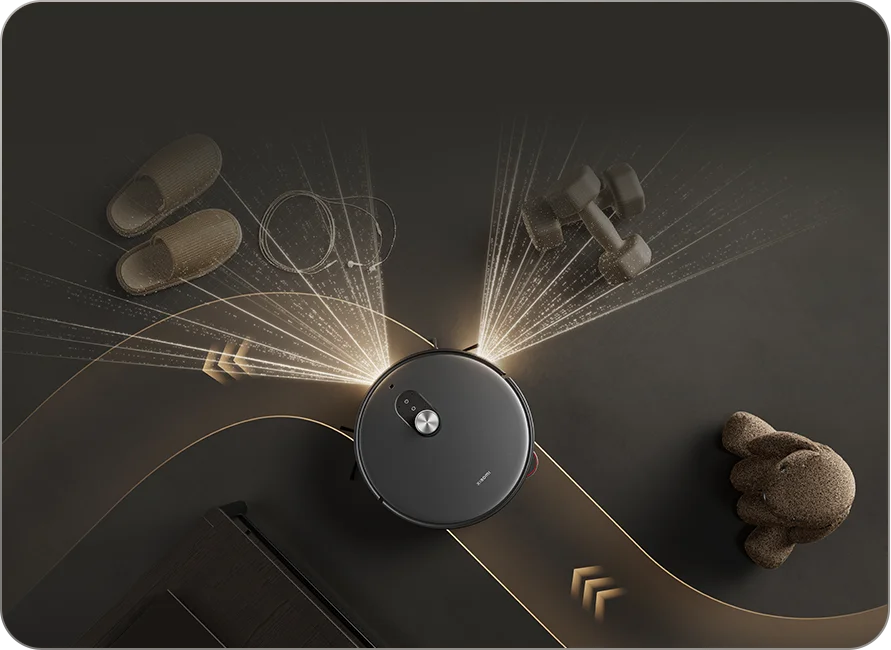 Xiaomi Robot Vacuum 6 Max AI Full View Recognition sistem