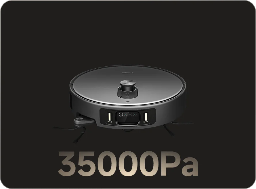 Xiaomi Robot Vacuum 6 Max usisna snaga 35000 Pa