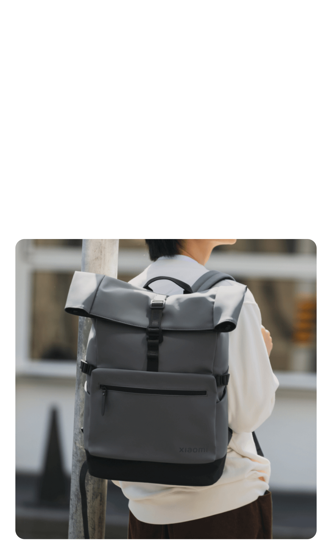 Xiaomi Roll Top Casual Backpack Xiaomi Global