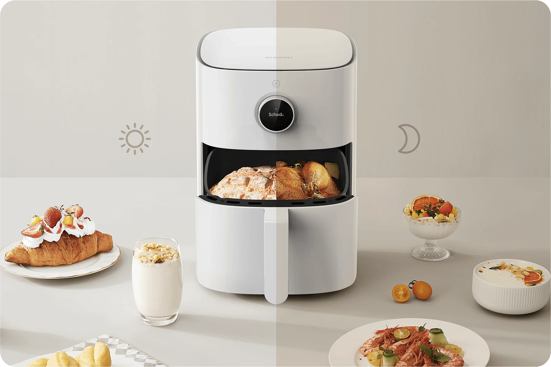 Xiaomi Smart Air Fryer 4.5L Front View