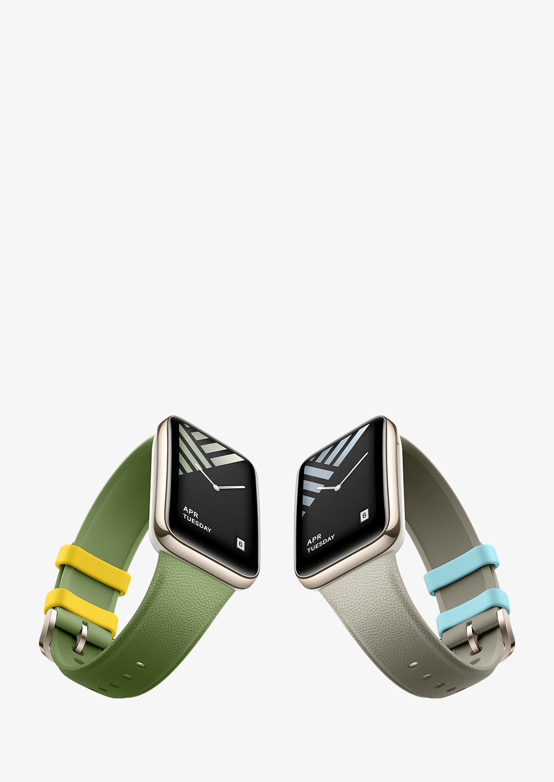 xiaomi-smart-band-7-pro-leather-textured-silicone-strap - Xiaomi