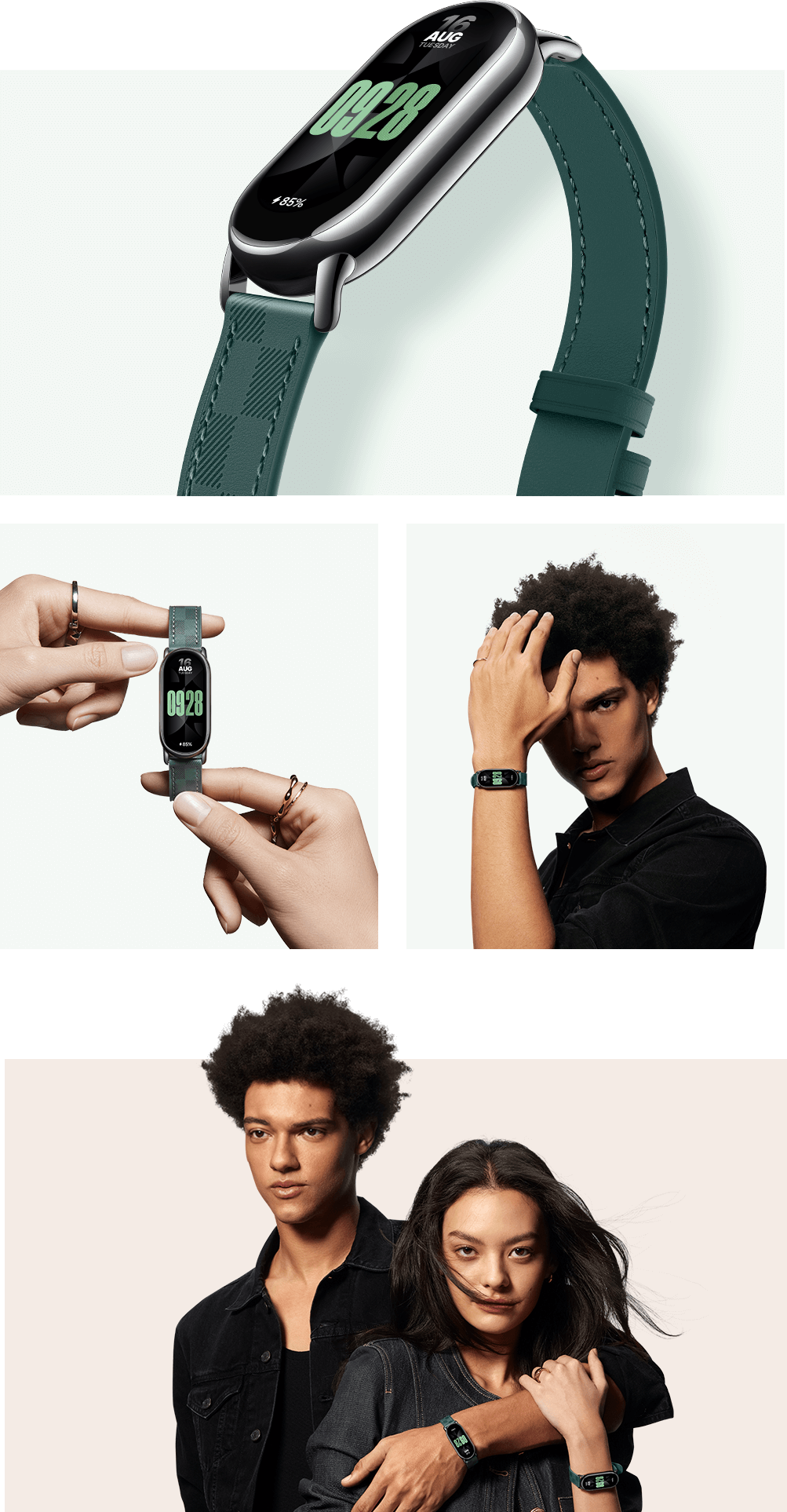 Xiaomi Smart Band Pro 交換 バンド オシャレな 樹脂素材 腕時計ベルト