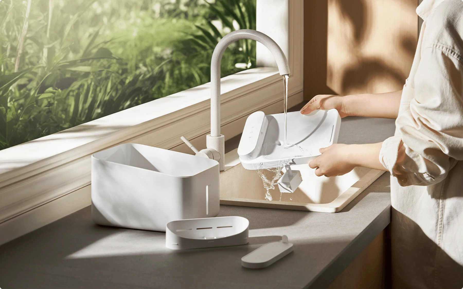 Xiaomi Smart Pet Fountain 2 included items