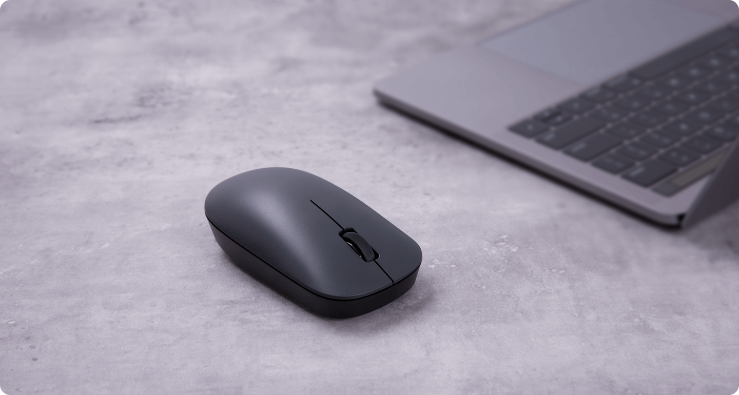Xiaomi Wireless Mouse Lite-Simple and lightweight, no longer bound by wires
