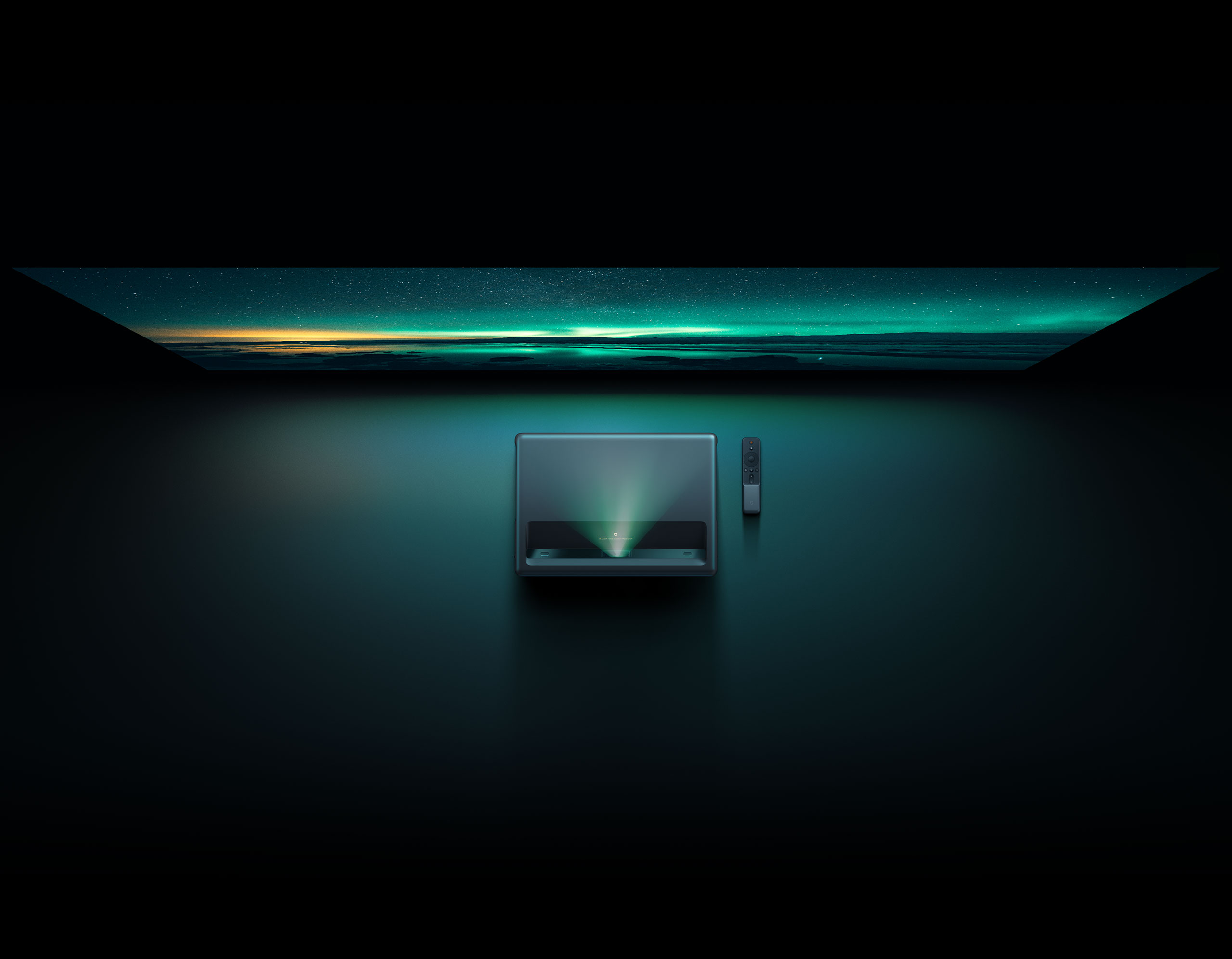 Xiaomi Mi 150 4K Ultra Short Throw 5000 Lumens Android Laser Projector ...